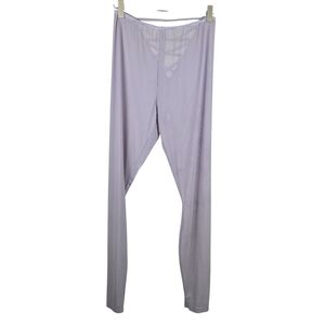 Savage X Fenty Soft Mesh Open-Back Crotchless Legging Sheer Purple Size S